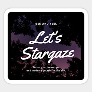 Let's Stargaze #1 Sticker